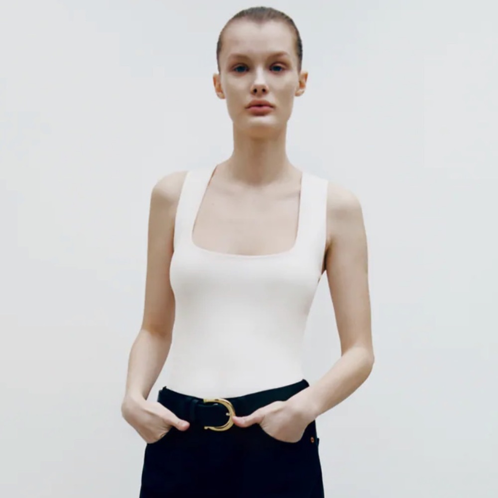 Wide Strap Tank Top